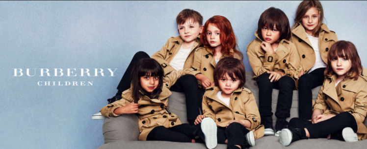 Burberry unveils kidswear made from surplus fabrics(2024-25)