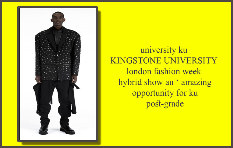 London Fashion Week: Hybrid show an 'amazing opportunity' for KU grads(2022-2023)